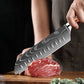 KD 7 Inch Santoku Knife Japanese Damascus Stainless Steel Kitchen Knives