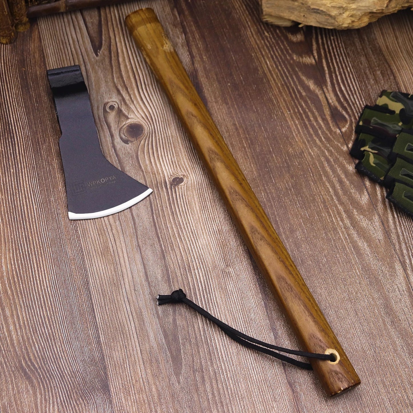 KD Multi-Purpose Tactical Axe Jungle Chopping Axe Camping Beech Axe