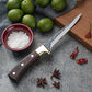KD Stainless Steel Boning Knife Tool Butcher Forged Steel Kitchen Knife