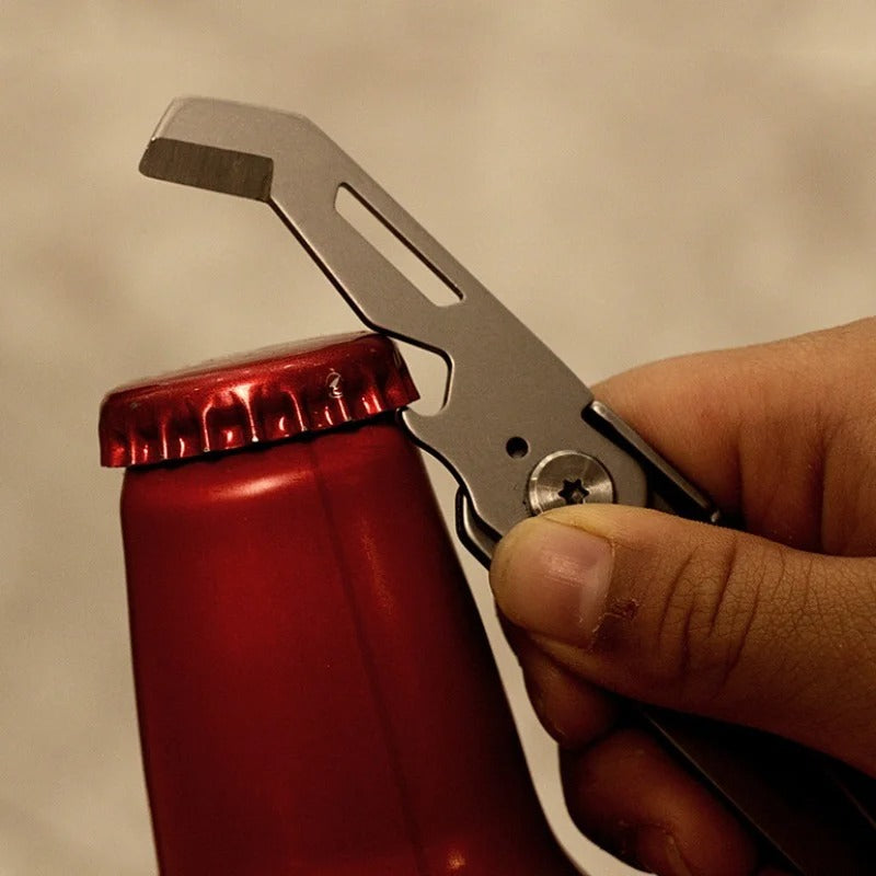 KD Multi-function Key Folding Pocket Knife Camping Tools