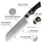 KD Damascus Steel Santoku Knife 7 Inch Chef Kitchen Knife