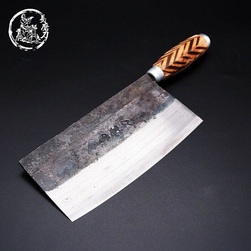 KD Handmade Chinese Kitchen Knife High Carbon Forged Butcher Knife