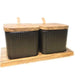 Household Seasoning Box Ceramic Seasoning Jar Set