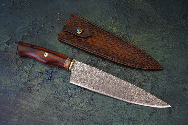 Professional Damascus Steel Chef Knife