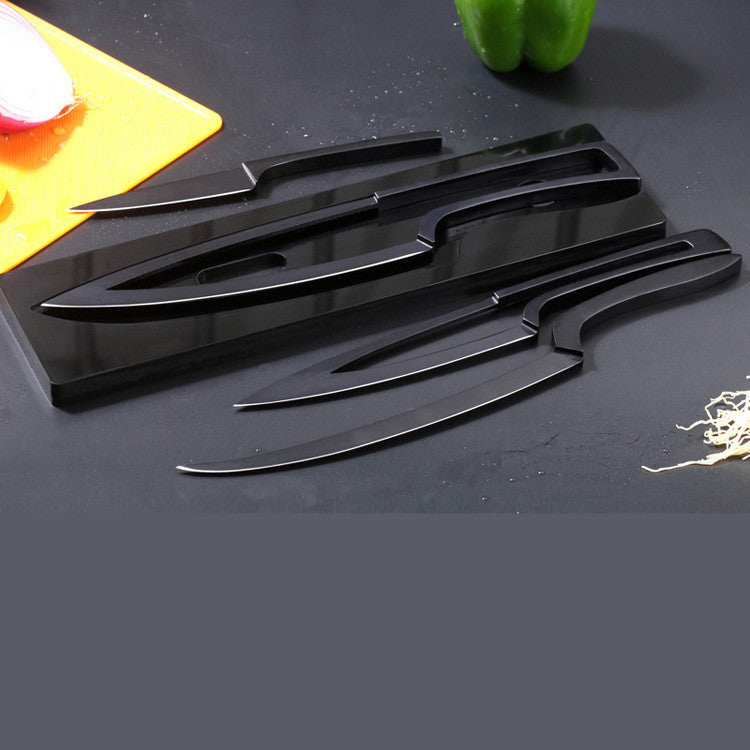 KD 6 PCS Kitchen Knife Set with Universal Knife Block Super Sharp – Knife  Depot Co.