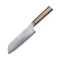 KD Damascus steel octagonal handle series kitchen knife