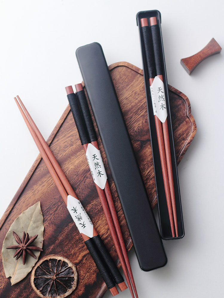 Single Japanese-style Pointed Short Chopsticks