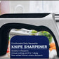 KD 4-In-1 Knife Sharpener with a Pair of Cut-Resistant Glove