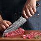 Japanese Imported Damascus Steel Slicing Knife Kitchen Knife For Cutting Meat