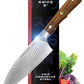 KD Japanese Kitchen Knives VG10 Damascus Steel Knife 67 Layers with Sheath & Gift Box