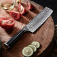 KD Nakiri Chef Knife, 7 Inch Japanese VG-10 Damascus Steel Knife with Gift Box