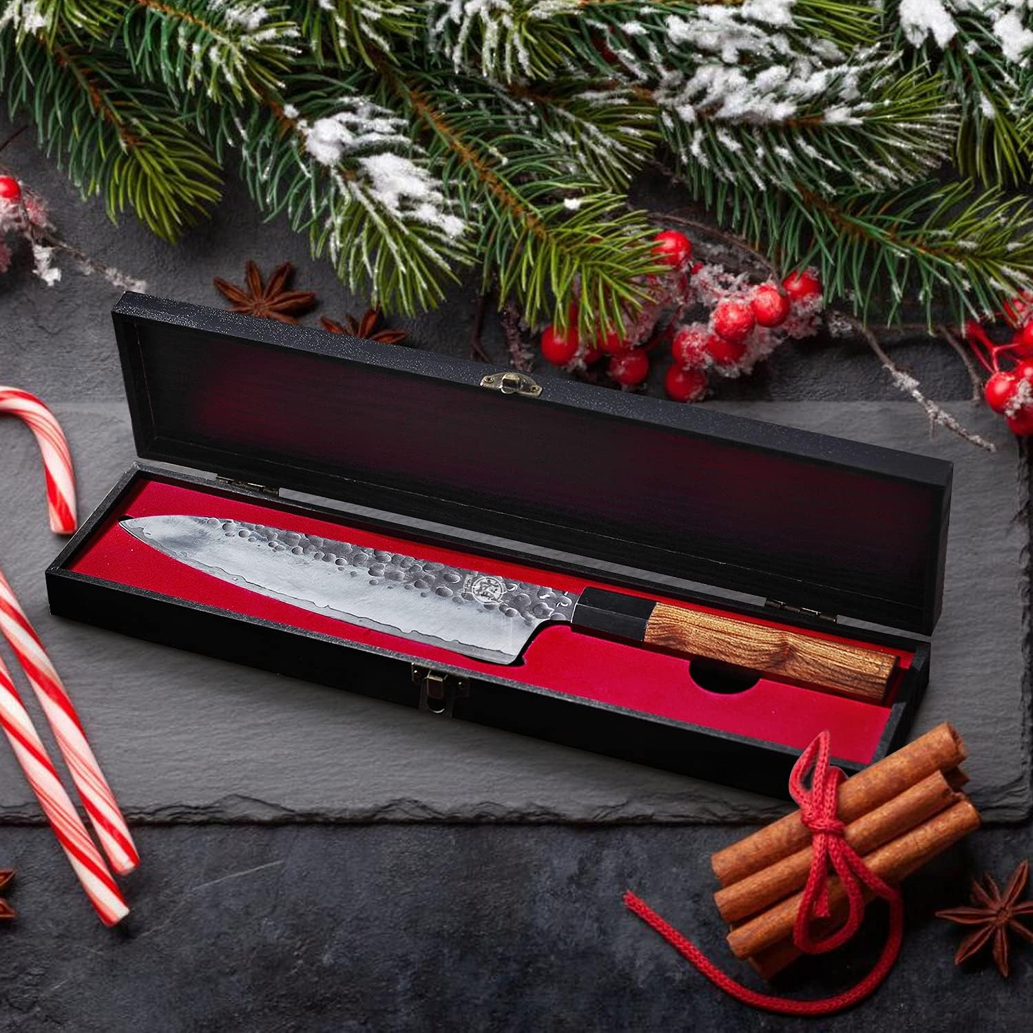 SHAN ZU Japanese Chef Knife 8 Inch, 7 Layers 9CR18MOV High Carbon Steel  Professional Kitchen Knife Super Sharp Gyuto Knife, Kitchen Utility Chef  Knife