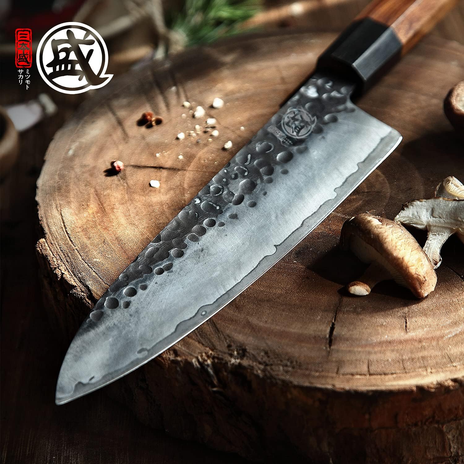 KD Hand Forging Kitchen Knife Professional Meat Traditional
