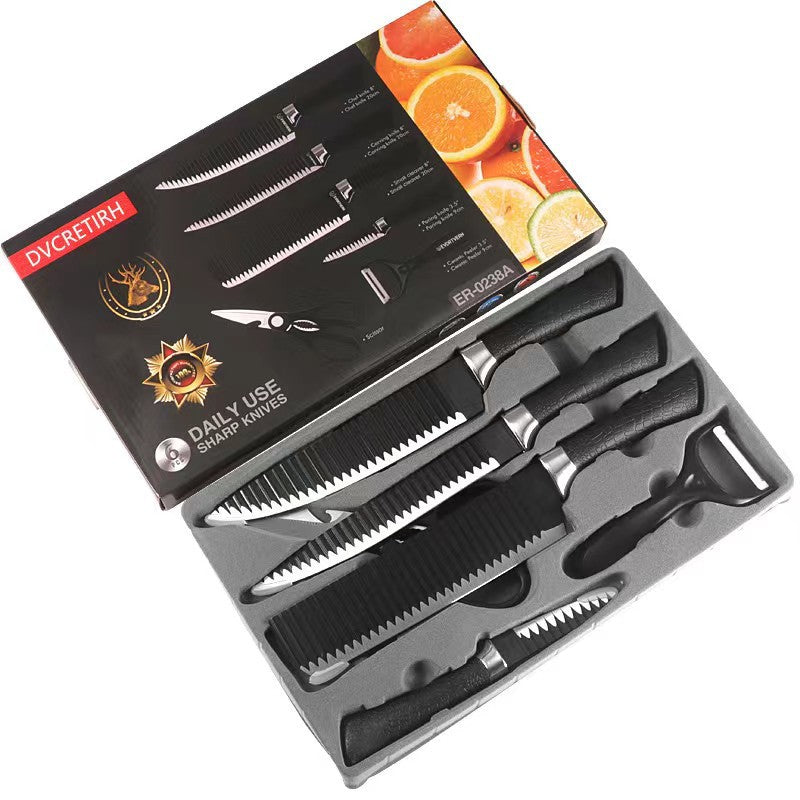 Stylish Stainless Steel Kitchen Knife Set