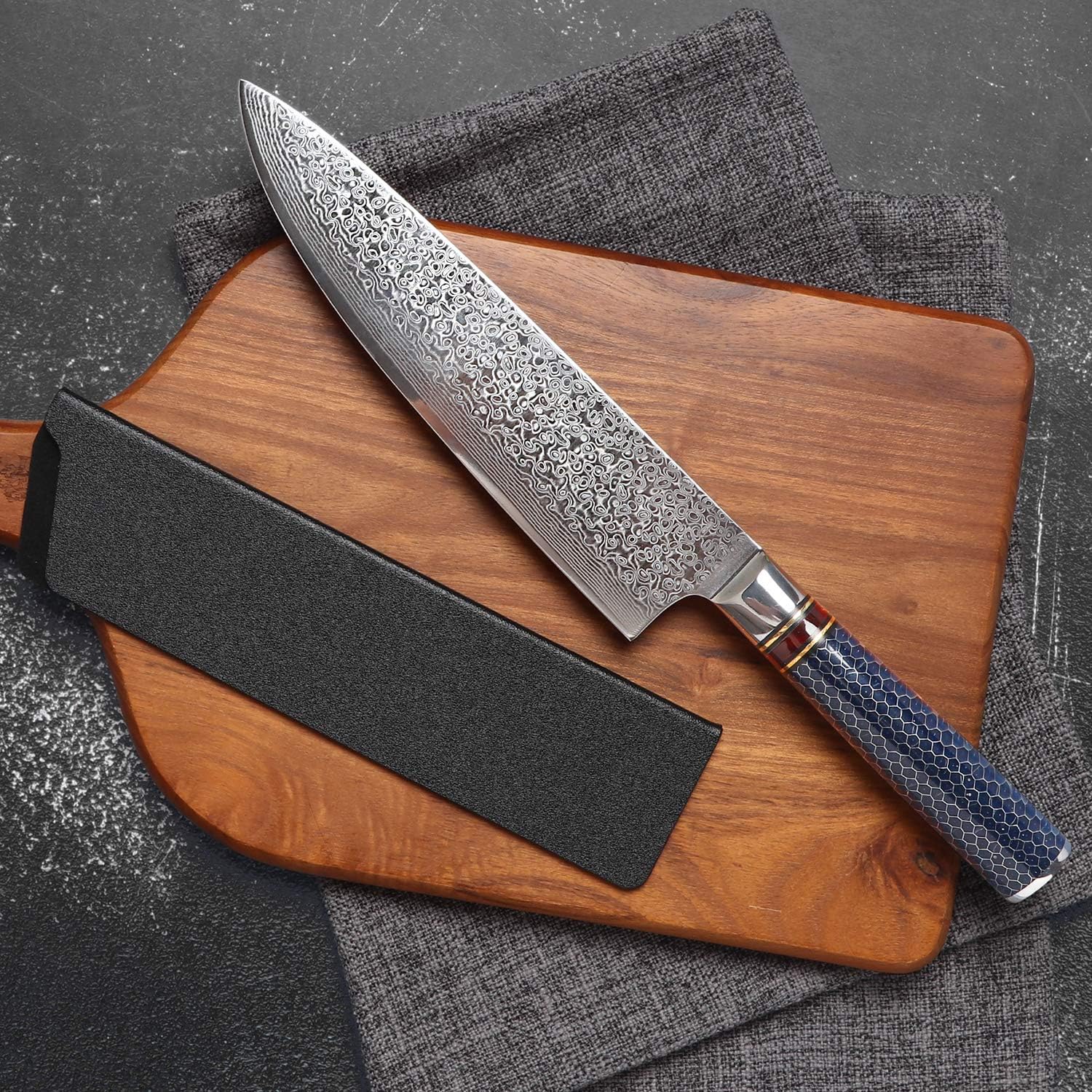 KD Japanese VG10 Kitchen Knife 67-Layer Damascus Steel with Gift Box