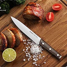 KD Knife Block with Knife 9 Pcs Kitchen Knife Set Sharp with Acrylic Block Holder