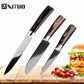 Stainless Steel Chef Kitchen Knife Santoku Paring Knives - 3 PCS set D - Knife Depot Co.