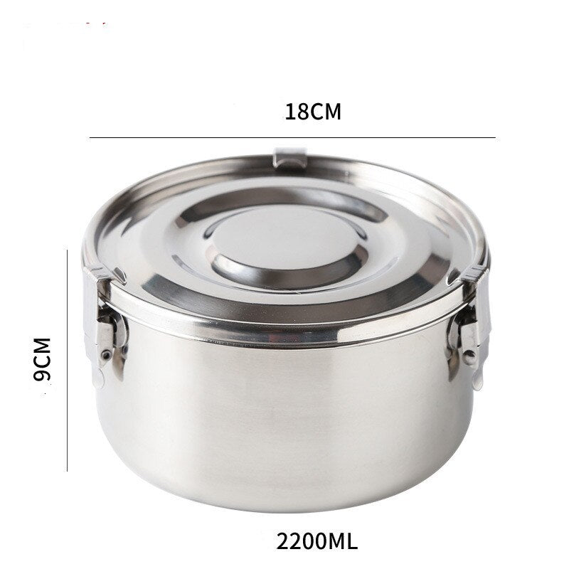 Stainlesss Steel Leak Proof Picnic Box Food Containers
