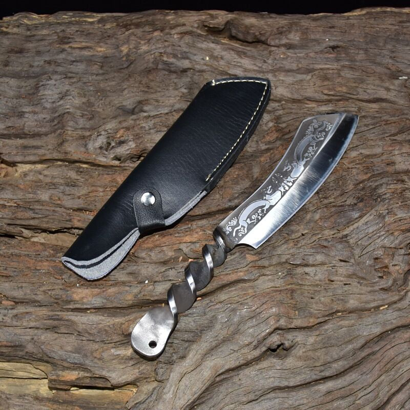 KD Hand-forged Bone Picking Knife