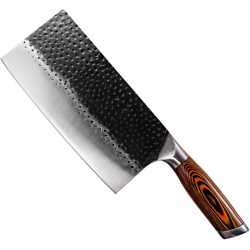 KD Stainless Steel Kitchen Chopping Knife Cleaver Knives