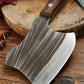 KD Hammer Forged Kitchen Knife Chop Bone Camping Survival Axe