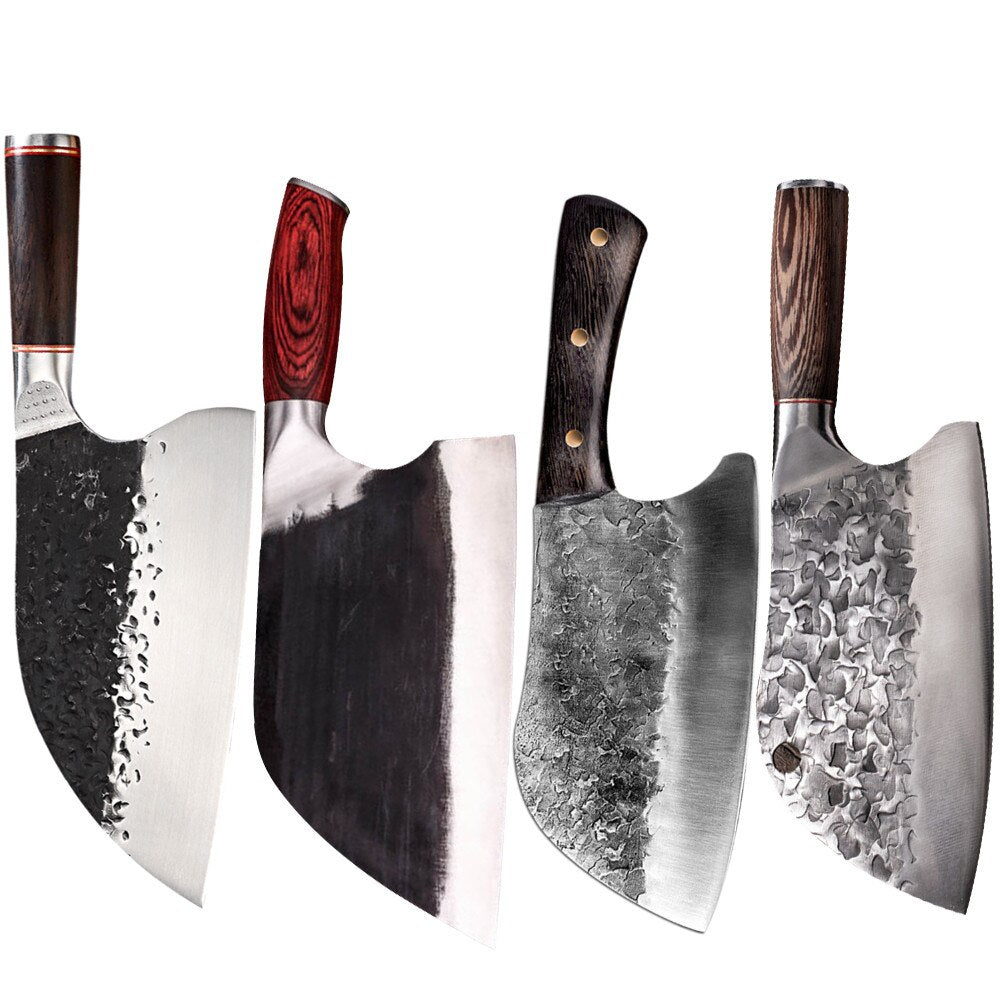 KD Forged Butcher Kitchen Knife Handmade Knives