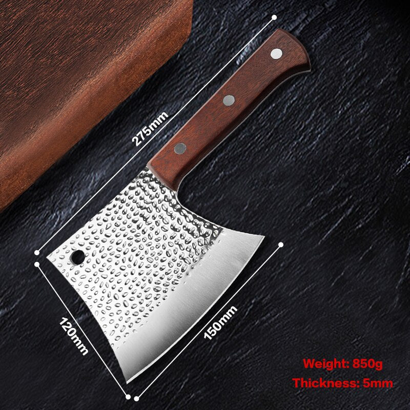 KD 6 Inch Chop Bone Knife Heavy Duty Kitchen Meat Cleaver – Knife Depot Co.