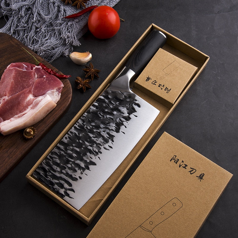 KD Handmade Chinese Forged Knife Butcher Kitchen Knives