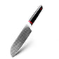 KD Chef Knives High Carbon Stainless Steel Damascus Drawing Santoku Knife