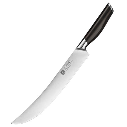 KD 10 inch Germany Steel Carving Fork and Carving Knife 