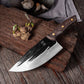 KD Forged Chopping Knife Chinese Traditional Handmade Cleaver 5Cr15MoV Stainless Steel Kitchen Knives Meat Vegetable Cutlery