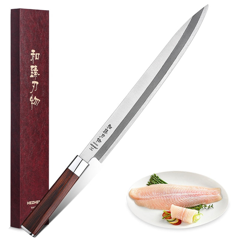 KD 240/270/300mm Rosewood Handle Sushi Knife