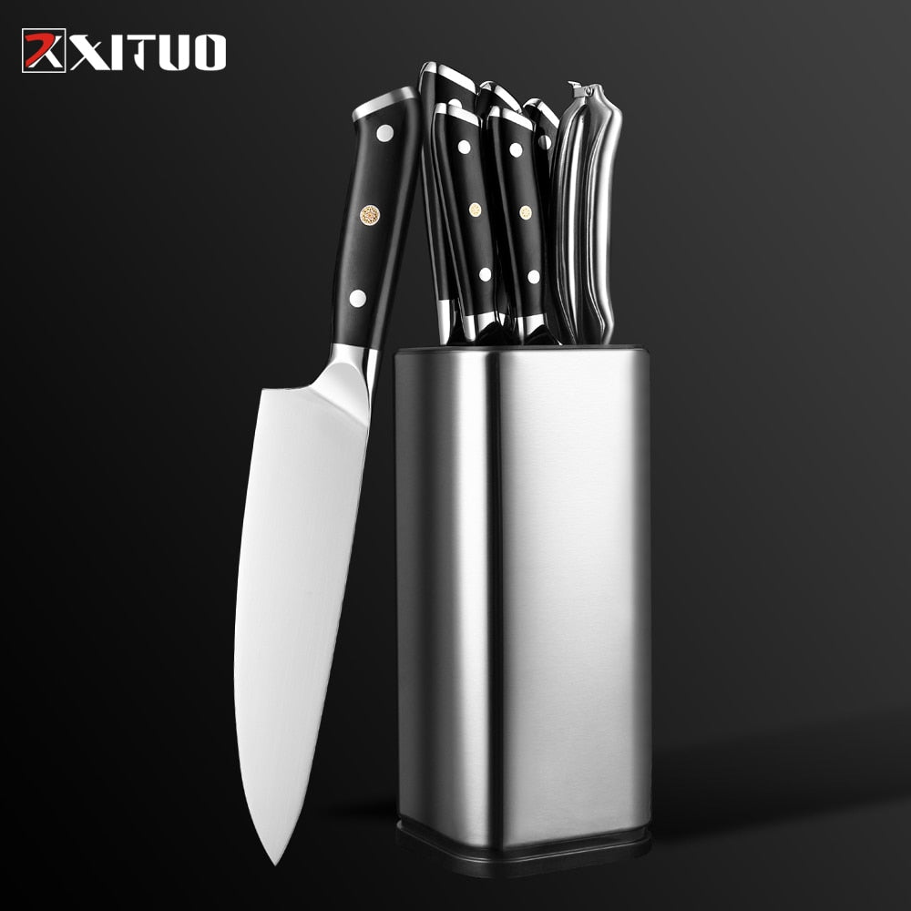KD 16-Piece Kitchen Knife Set with Block German Steel – Knife