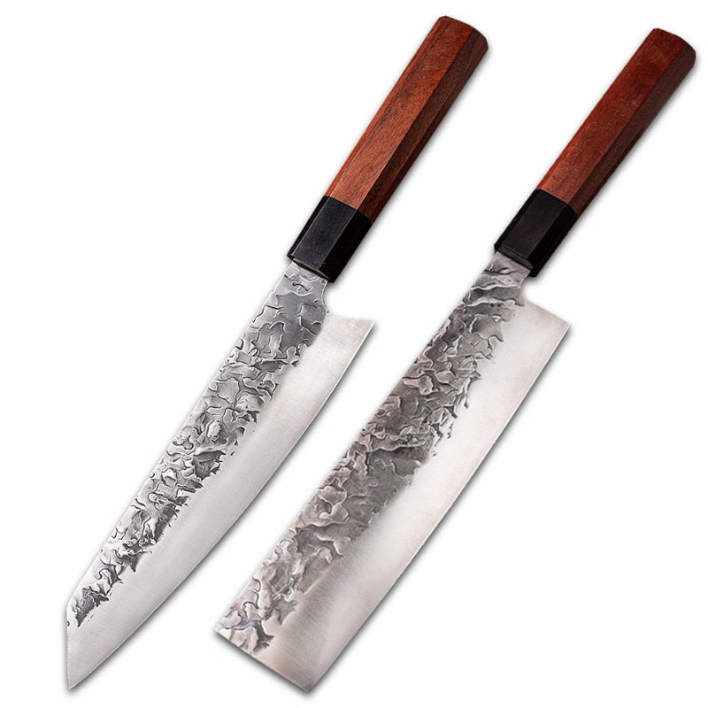 KD Japanese Forging Carbon Steel Sushi Chef Knife