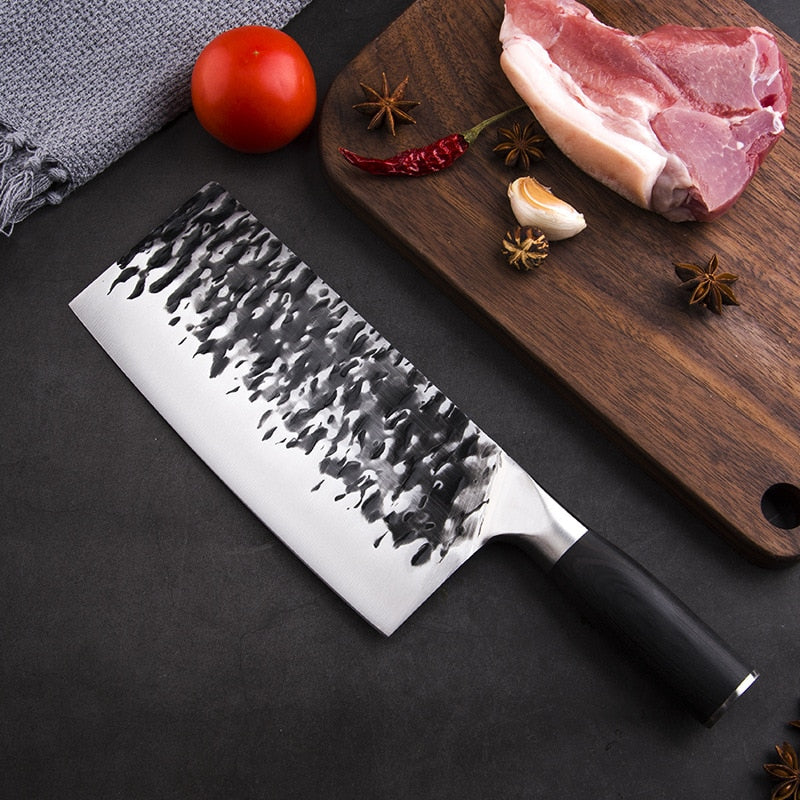 KD Handmade Chinese Forged Knife Butcher Kitchen Knives
