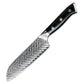 KD Professional Kitchen Damascus Chef Knife With Knives Cover