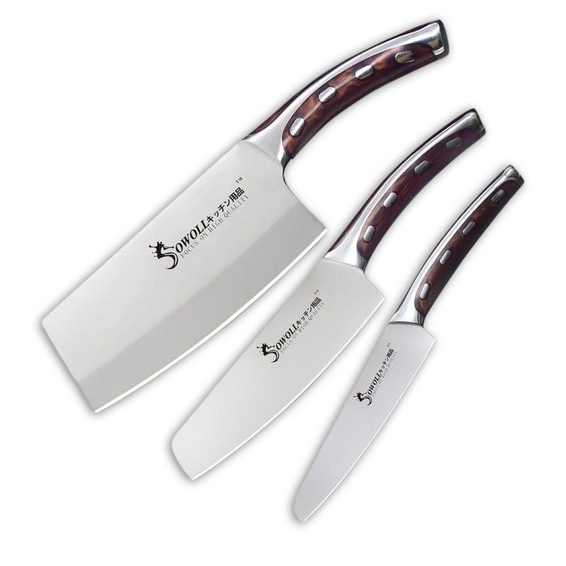 KD Slicing Knife Super Sharp Stainless Steel Kitchen Knife Set