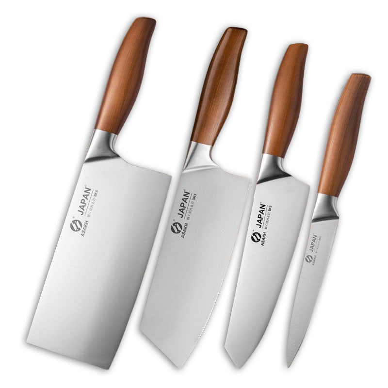 KD Stainless Steel Japanese Style Chef Knives Set