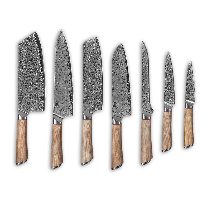Kitchen Knife Set 67 Layer Damascus Steel Knife Chef Knives Utility Knife