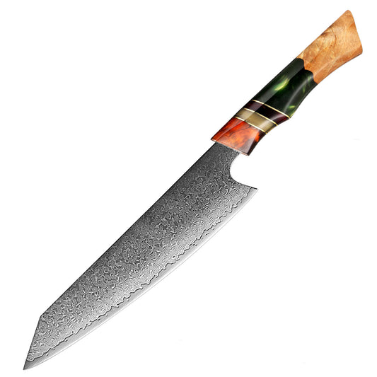 Professional 67 Layer Damascus Stainless Steel 8 Inch Kiritsuke Knife