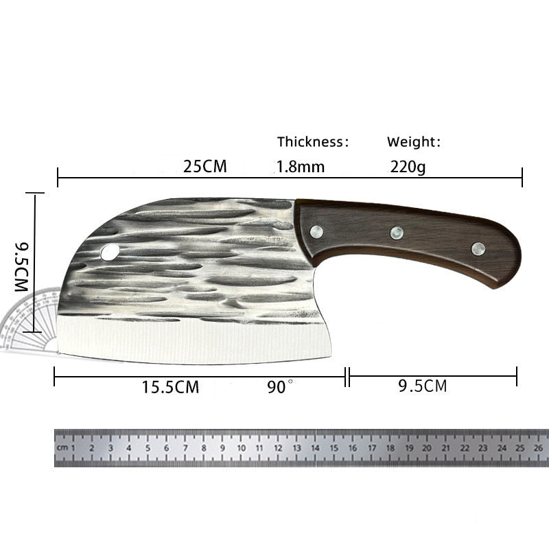 Traditional Stainless Steel Handmade Forged Kitchen Knife