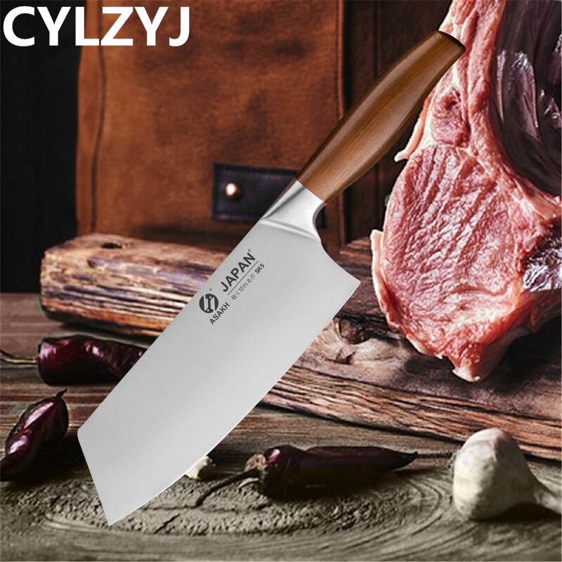 KD Stainless Steel Japanese Style Chef Knives Set