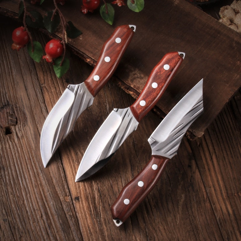 Boning Knife Stainless Steel Fishing Knives with Knife Cover