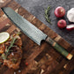 8 Inch Japanese Chef Knife 67 Layers Damascus Steel Kitchen Knives Wood Handle