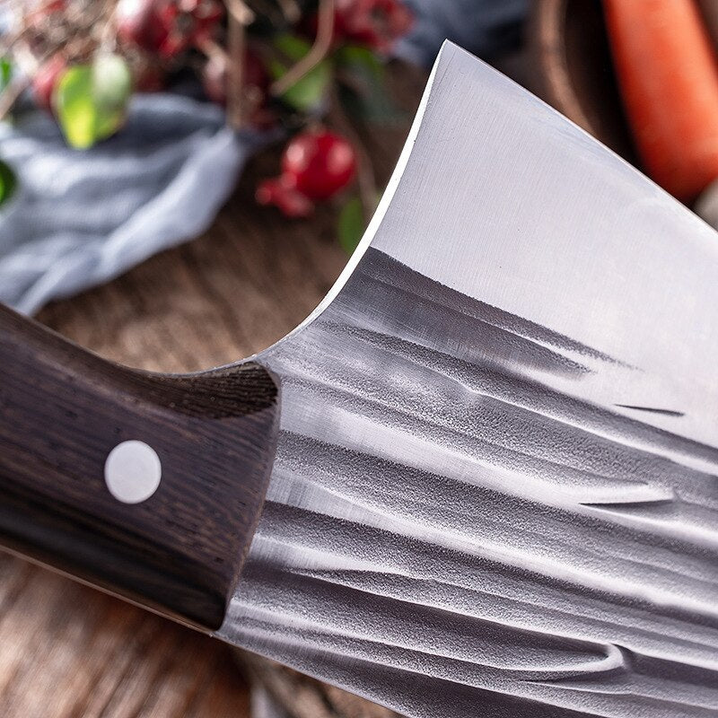 Handmade Forged Kitchen Knives Meat Cleaver Vegetable Stainless Steel  Chopper Kitchen Chopping Knife Tool