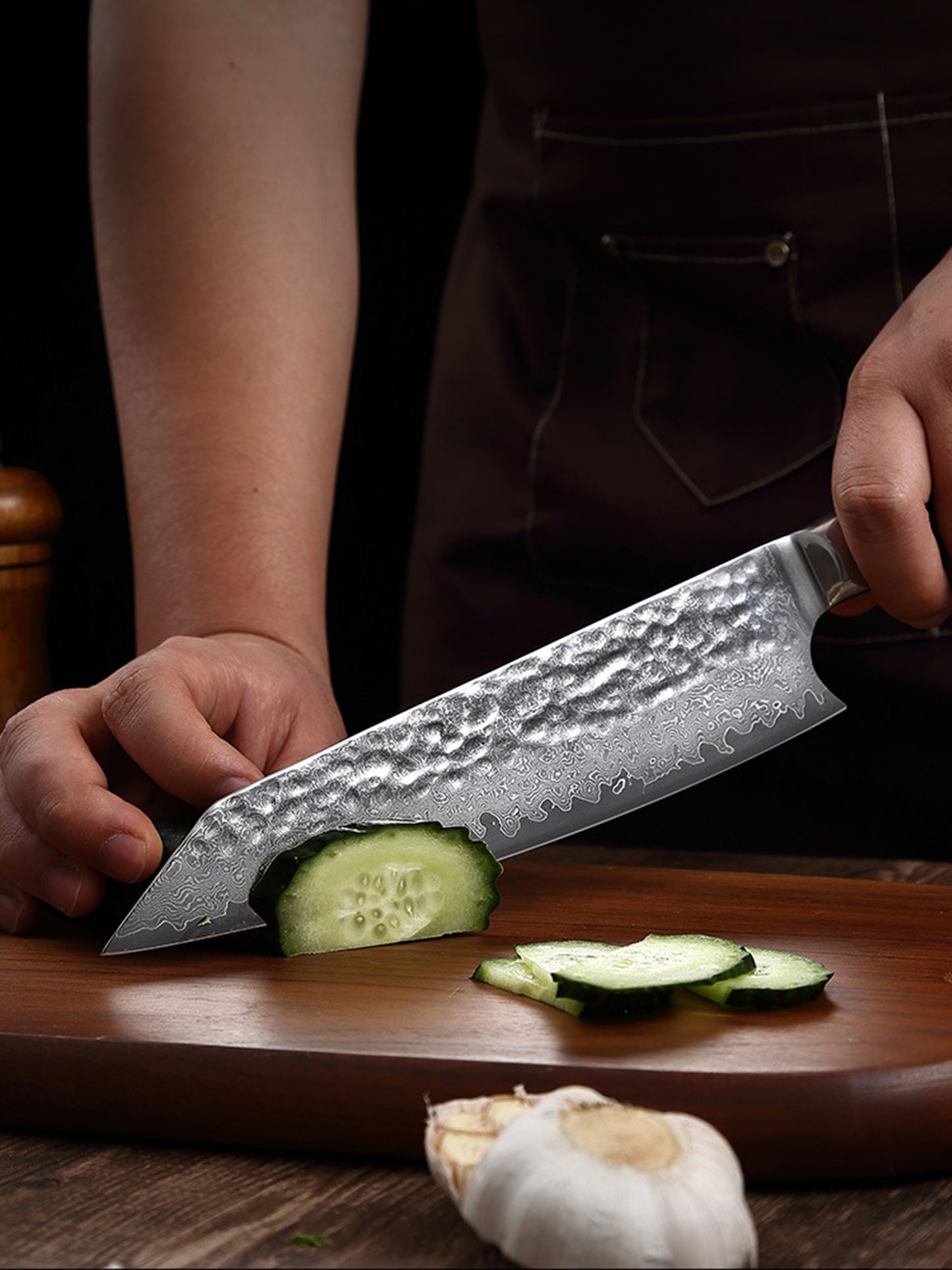 Forging Damascus Kitchen Knife Professional Sharp Chef Knifes
