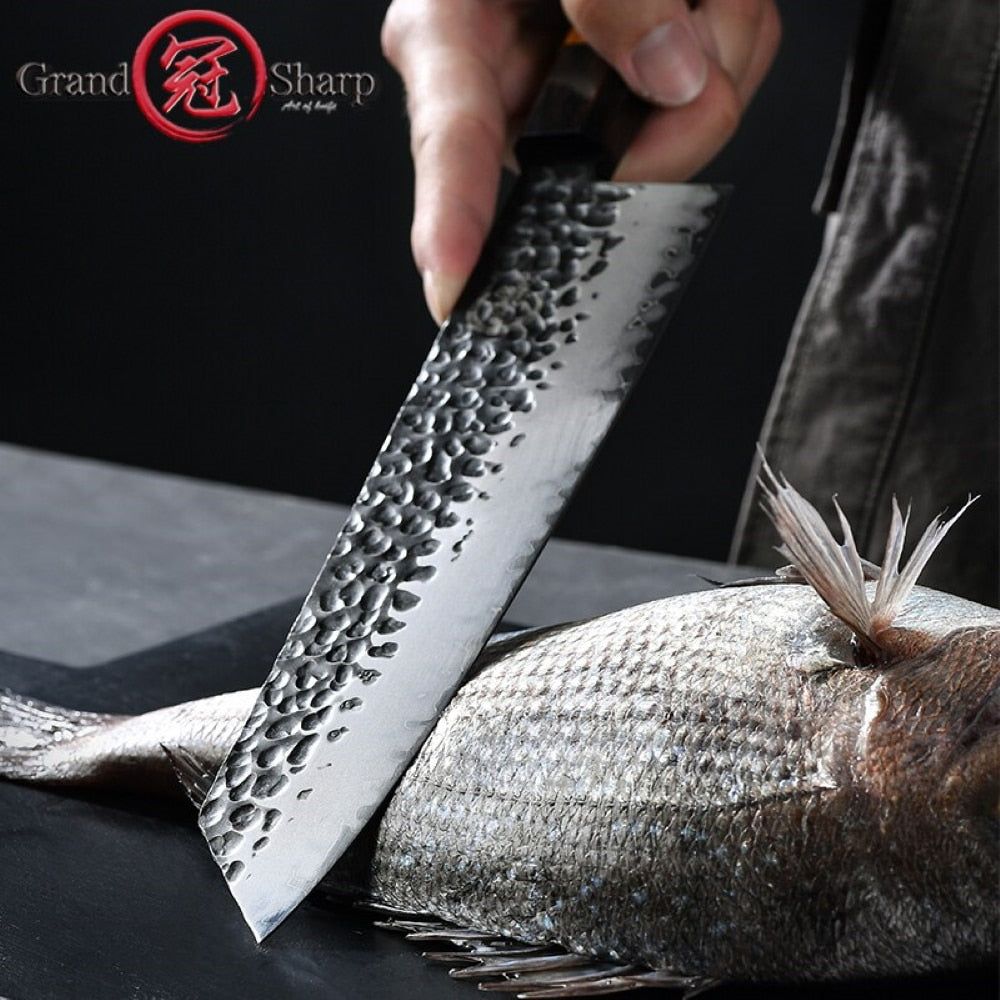 9 inch Japanese Kiritsuke Knife Chef Kitchen Knives