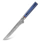 KD Luxury Blue Damascus Steel Kitchen Knife Set