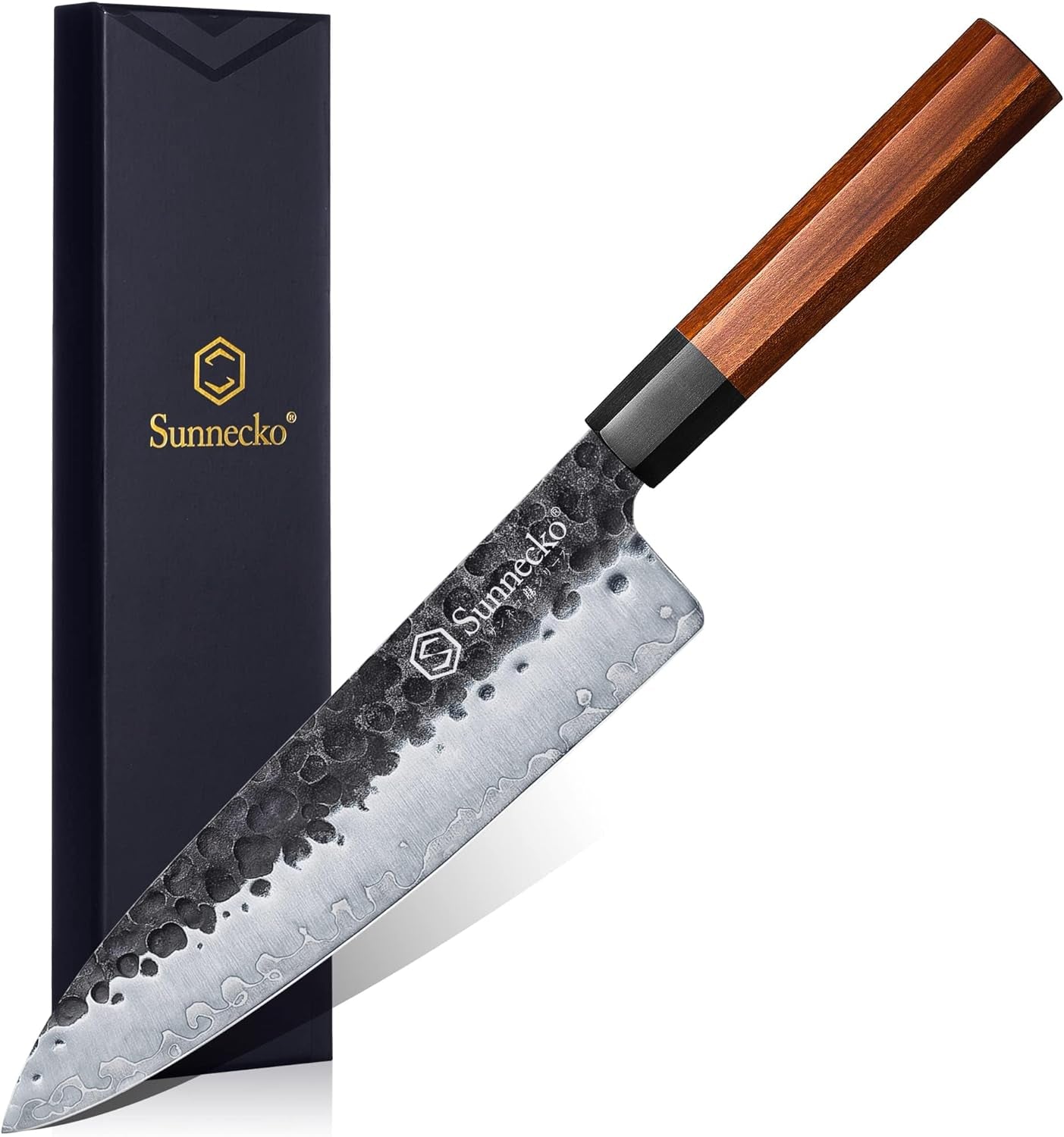 KD Japanese Kitchen Knives 9CR18MOV 3-Layered High Carbon Steel
