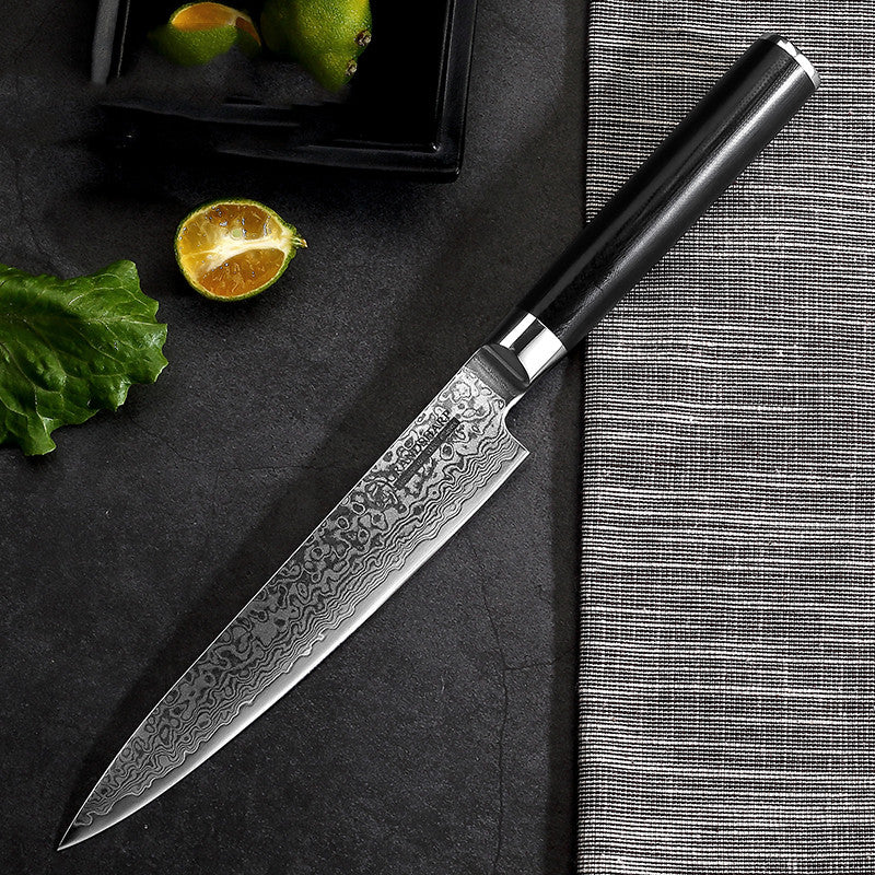 New Damascus Steel Kitchen Household Universal Knife